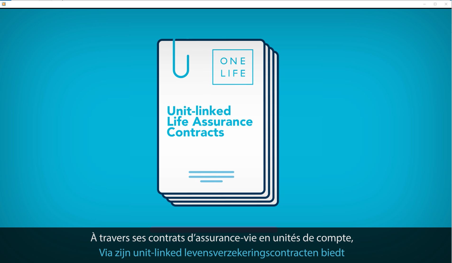 OneLife - Unit-linked life assurance contracts and non-traditional assets